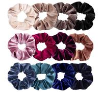 YUNYU Coleteros para el pelo para mujer, banda elástica para el pelo, bandas para el pelo para mujer,más suaves que la seda, coleteros de seda, bandas elásticas gruesas de