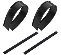 YUNYU Labios de goma de repuesto (280 mm, 4 unidades) - Compatible con aspiradoras Karcher WV1, WV2, WV5, WV50, WV55, WV60, WV75