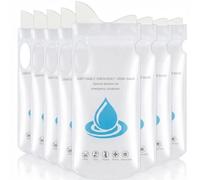 YUNYU Paquete de 8 bolsas de orina desechables de 700 ml con asa y gel, urinario de emergencia portátil para viajes, coche, camping, atasco de tráfico, adecuado para hombres, mujeres, niños