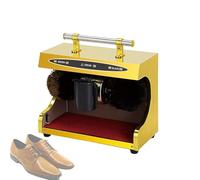 yunzhenzhen MáQuina Limpiadora De Zapatos Polisseuse Professionnelle Avec Distributeur De Cire Et 2 Brosses Zapatos SofáS OperacióN Amigos 1400 RPM con 2 Cepillos