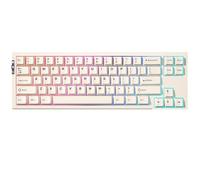 YUNZII RT68 He Teclado Cable para Gamers Rapid Trigger (Beige, Magnético)