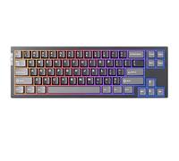 YUNZII RT68 Rapid Trigger Gaming Teclado,Hall Effect Magnetic Switch 68-Key Wired RGB, Hot Swapped PC Keyboard, Adjustable Actuation TKL Mechanical Keybord (Black, Magnetic Switch)