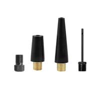 YUOIUX Aguja de bola de bomba, aguja de bombas de aire, boquillas de aguja de inflado para baloncesto, fútbol, voleibol, juego de 3/4 piezas