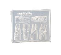 YUOIUX Art - Molde de silicona para uñas 3D, diseño de dragón, decoración para manicuristas