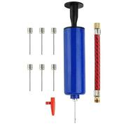 YUOIUX Herramientas inflables, kits de pelotas deportivas, inflador portátil, pelota de aire de mano para baloncesto, fútbol, voleibol, globo