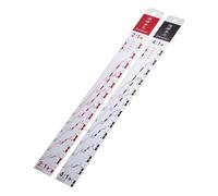 YUOIUX Regla de pintura estándar, regla de relación de pintura, regla de mezcla de pintura, regla de escala de varilla de medición, herramienta de mezcla de pintura, herramienta de pintura