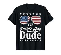 Yup I'm The Ring Dude Cortejo Nupcial Camiseta
