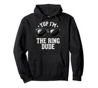 Yup I'm The Ring Dude Cortejo Nupcial Sudadera con Capucha