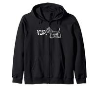 Yup Scotties Pup Yuppy Puppy Scottie Sudadera con Capucha