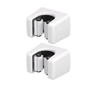 YUPEIUKLI - 2 Ganchos Adhesivos de Pared para escobas y fregonas, Resistentes, para organización del hogar y el Interior, fácil instalación