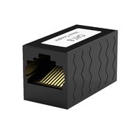 YUPEIUKLI Acopladores Ethernet RJ45 chapados en Oro de Alta Velocidad Cables de Red Cat6 Cat5e, Extensores de 100 m de Larga Distancia