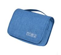 YUPEIUKLI Bolsa de Lavado Colgante, Bolsa de Maquillaje Plegable, Bolsa de cosméticos Impermeable, Bolsa de Aseo de Viaje de Gran Capacidad, Bolsa de Afeitar para Unisx