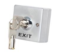 YUPEIUKLI Botón de Salida de Ascensor operado Acceso con Licencia Que destaca la Carcasa de aleación de Metal Permanente y el Plano Cuadrado Global.