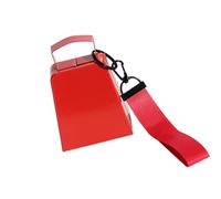 YUPEIUKLI - Campanas de alegría de 4 Pulgadas con componentes de Hierro, Sonido Claro, Deportivas, duraderas, anticorrosivas, Correa de muñeca incluida