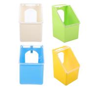 YUPEIUKLI Comederos Colgantes para Palomas jaulas de pájaros, suspensión Que Ahorra Espacio, Durabilidad, fácil de Cargar y Rellenar.