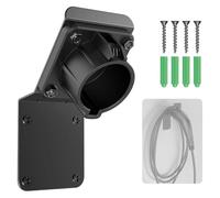 YUPEIUKLI Common J1772 Cargadores Organizadores de Cables Montaje de Metal Resistente ABS Óxido para Garaje doméstico Estacionamiento público Ins