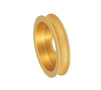 YUPEIUKLI Disco de amolar de Diamante Soldado Redondo 10 mm, 15 mm, 20 mm, 25 mm y 30 mm para Cantos de Piedra de mármol.