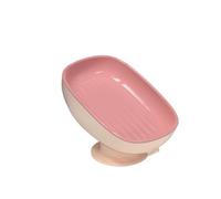 YUPEIUKLI - Elegante jabonera con Bandeja de Drenaje, fácil instalación, Organizador de encimera de baño, Almacenamiento para Lavabo de Ducha