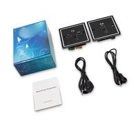 YUPEIUKLI Extensor 1080P a través de Ethernet con Placas de Montaje en Pared y Extensor de Toma de Pared para extensión de señal de portátil