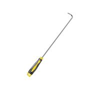 YUPEIUKLI Gancho Ajustable para persianas enrollables Alta Resistencia, Apto para Tapas de alcantarillas de Garaje y Ventanas de Puertas corredizas, Herramienta de Acero Inoxidable