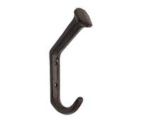 YUPEIUKLI Gancho de Pared de Hierro Fundido de Estilo Europeo Vintage con diseño de uñas bucólicas, práctico Organizador de Entrada para Abrigos, Sombreros, Llaves y hogares