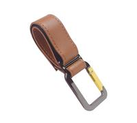 YUPEIUKLI - Gancho práctico para cochecitos con Cierres de aleación y Correa de PU Ajustable para carritos de bebé y carritos de la Compra