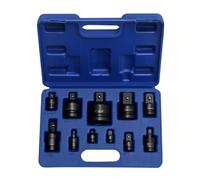 YUPEIUKLI - Juego de 11 adaptadores reductores de Impacto, Adaptador de Vaso de rotación de Junta, Apto para Herramientas de 1/4", 3/8", 1/2", 3/4" y 1".