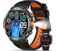 YUPENG Reloj Inteligente Hombre Militar, GPS/Brújula /850mAh Batería