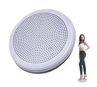 yupeuooe Cojín oscilante,Almohadilla de equilibrio,Estera de equilibrio de yoga flexible | Disco de fuerza central flexible para adultos y niños, cojín oscilante inflado con bomba manual