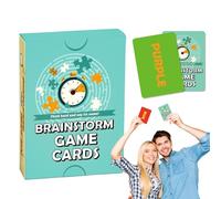 yupeuooe Divertidos juegos de cartas, juego de cartas interactivo, portátil, multijugador, recuerdo de fiesta interactivo para conversación, sociación, unión, reunión, familia, amigos, relación, a