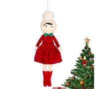 yupeuooe Figuras De Muñecas Colgantes Para Árbol De Navidad | Muñecas Colgantes de Decoración Navideña | Accesorios Para Chimeneas Dormitorio Niños Adultos Familias Fiestas Fantasías Interior Exterior