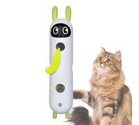 yupeuooe Juguete Interactivo para Gatos | Juego De Ejercicio Inteligente para Gatitos | Juego Automático para Entrenamiento Cognitivo Estimulación Mental Enriquecimiento del Aburrimiento | Interior