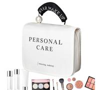 yupeuooe Neceser de Viaje portátil, Neceser de Cuidado Personal,Bolsa de Aseo para cosméticos | Organizador cosmético Plegable, Neceser para Viajar, Neceser de joyería de cosméticos para Mujer