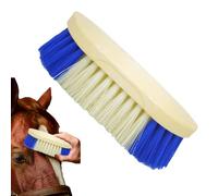 yupeuooe s para caballos para preparación, para el cabello de caballo - Pincel de aseo de caballos Scrubber - Equipo de sala de tachuelas, cerdas duras, para bovino, equino, perro, ganado