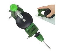 yupeuooe Taladros manuales inalámbricos, taladro manual pequeño, Taladro portátil perforador, Herramientas manuales Taladro manual, Taladro pequeño Taladro manual, Taladro de manivela para madera,