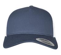 Yupoong 5-Panel Retro Camionero 2-Tone Gorra Malla Uni Ajustable Flexfit