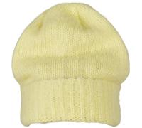 Yupoong Gorra Beanie Tejida Angora Acrílico Con Fuelle Gerippt New