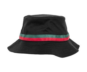Yupoong Gorra Bucket Hat A la Cubierta Angler Fleece Ziernaht UV