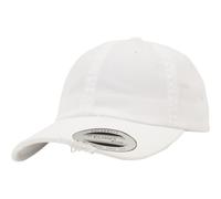 Yupoong Gorra Dad Cap Low Profile Destroyed, Cierre Strapback, Algodón