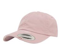 Yupoong Gorra Dad Cap Low Profile Destroyed, Cierre Strapback, Algodón