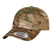 Yupoong Gorra Low Profile de Algodón Twill Multicam Camuflaje Unisex