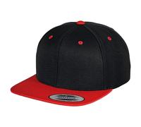 Yupoong Gorra plana Clásica Modelo Snapback 2 tonalidades para hombre (RW6728)