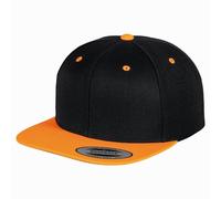 Yupoong Gorra plana Clásica Modelo Snapback 2 tonalidades para hombre (RW6728)