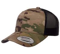 Yupoong - Gorra Retro de Malla Yp Classics Multicam, Multicámara, Talla única
