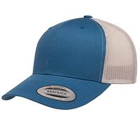 Yupoong - Gorra Retro Yp Classics Multicam Estilo Trucker, Gris Oscuro Azulado/Plateado, Talla única