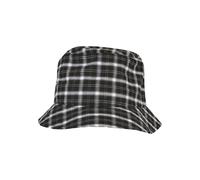 Yupoong Gorro Bucket Hat Anglerhut Cuadros Negro Blanco Capucha Unisex