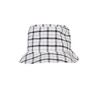 Yupoong Gorro Bucket Hat Anglerhut Cuadros Negro Blanco Capucha Unisex