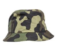 Yupoong Gorro Bucket Hat Camuflaje Angler Verde Camo Flexfit 5003CB