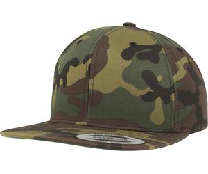 YUPOONG Inc. Gorra Camo Classic Snapback Cap en Woodland Einheitsgröße