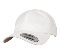 Yupoong Peached Algodón Sarga Papá Cap Visera Curvada Gorra Forma Tiras Placa